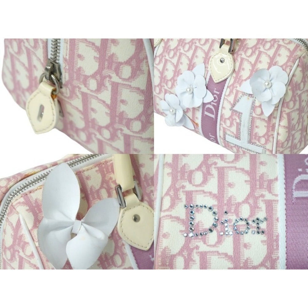 Dior Trotter Boston Pink Christian Girly Bag - Picture 5 of 10